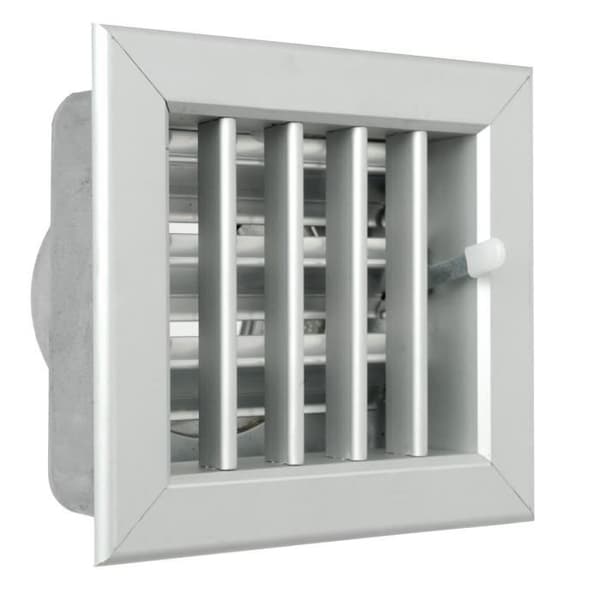 La Ventilazione La ventilation -y Inbyggt galler för eldstäder, aluminium, 140 x 130 mm - GCSIAL1413080