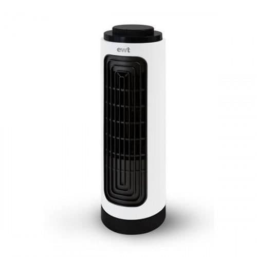 EWT AIRFANW2 Oscillerande bordsfläkt - Vit - Aroma Diffuser - 3 fläkthastigheter