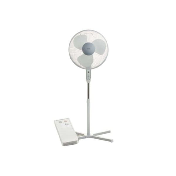 DOMO DO8141 Piedestalfläkt - Diameter 40 cm - Höjdjustering upp till 120 cm - Timer upp till 7 timmar