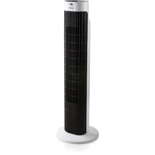 DOMO DO8126 Pelarfan - 3 lägen + off - 3 funktioner: normal, naturlig, natt - Svängning