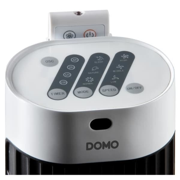 DOMO DO8126 Pelarfan - 3 lägen + off - 3 funktioner: normal, naturlig, natt - Svängning
