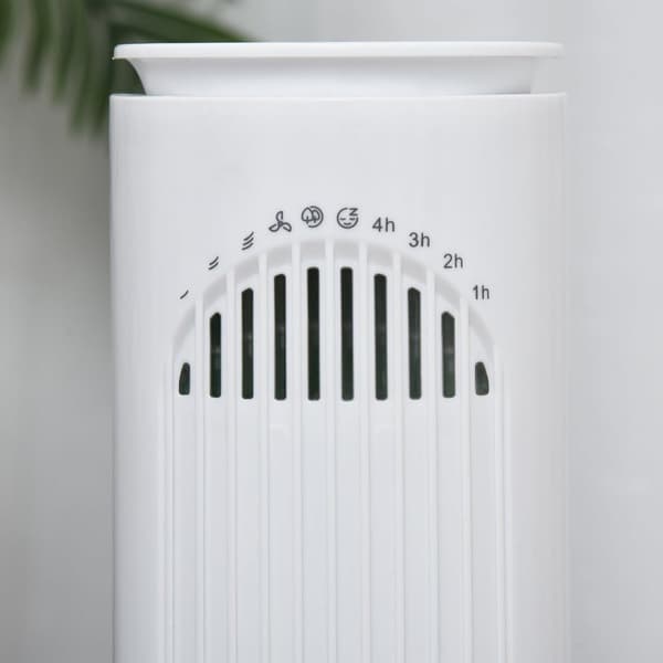 Rootz tornfläkt - Stående fläkt - Fjärrkontroll - ABS-plast - Vit - 22 x 77 cm