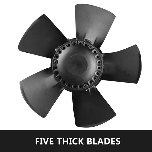 10'' 120W 2600rpm 1680m3/h extern rotorfläkt med dubbla skyddskåpor, ventilationsfläkt, lågt ljud, mindre vibrationer, hög prestanda