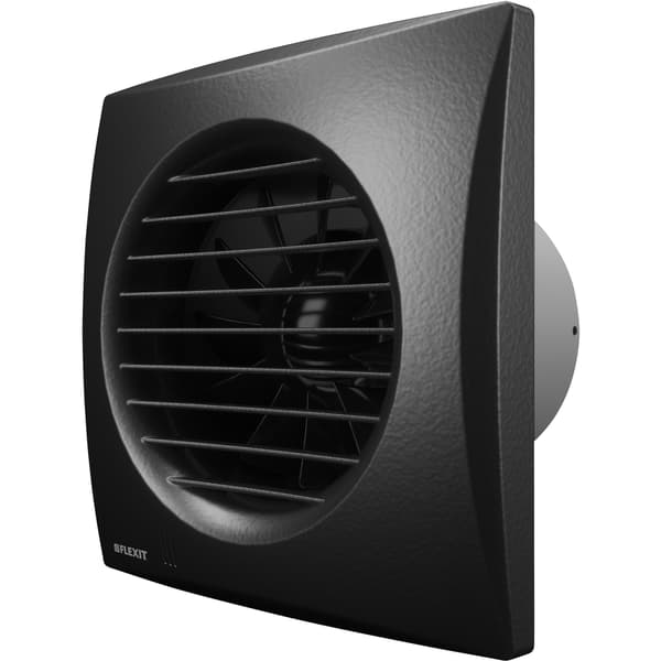 Flexit Baderomsvifte Classic Eco 100 STD Sort