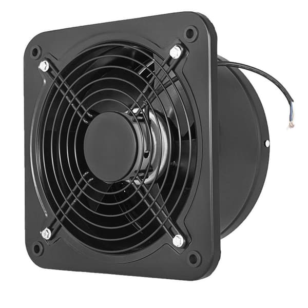 150W 2800 RPM 300mm/12" avgasfläkt, industriell ventilationsfläkt, integrerat blad, ultratyst drift, enkel installation