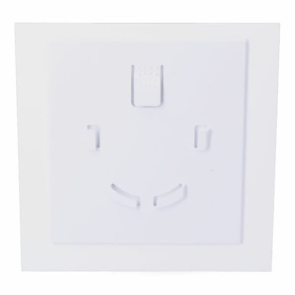 Dæksel til luftventil EDM 08415 08413 17,5 x 17,5 cm
