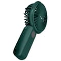 Miniatyrbild 1 av 4: Mini Silent Portable Fan LED Display och integrerad lampa LinQ Green