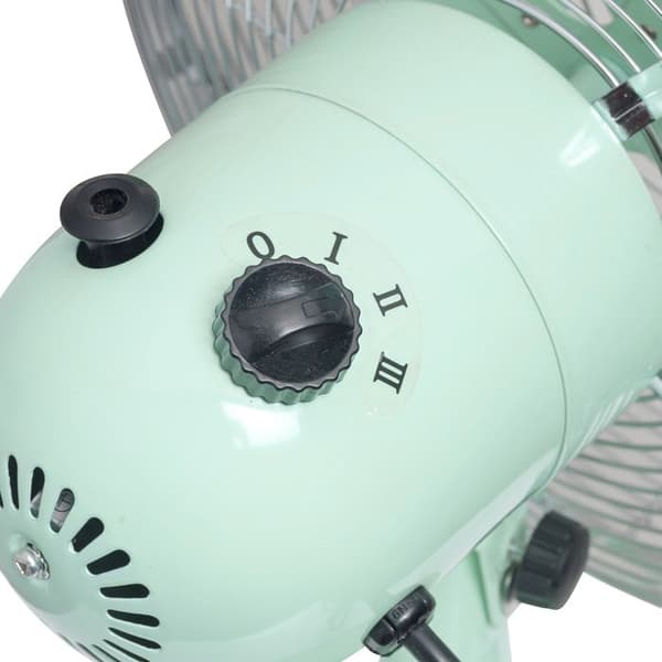 Bestron DFT35M 35cm 35W Retro Skrivbordsfläkt Mintgrön