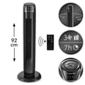 Miniatyrbild 2 av 4: TROTEC Tower fläkt TVE 36 T - 45 watt - 3 hastigheter - 3 lägen - 60° oscillation