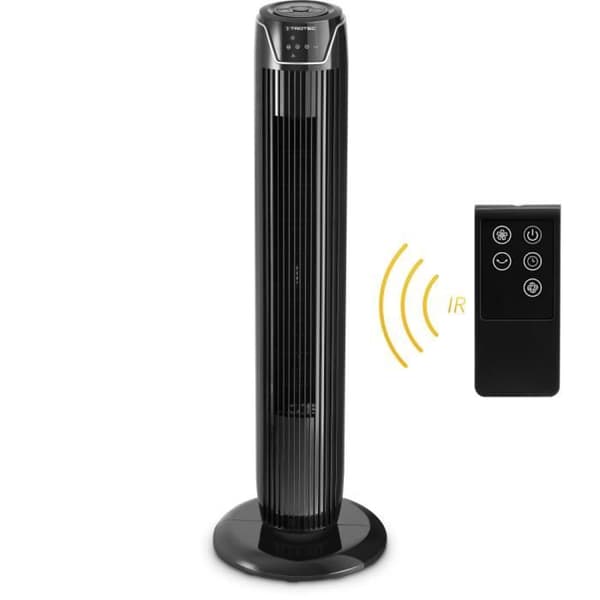 TROTEC Tower fläkt TVE 36 T - 45 watt - 3 hastigheter - 3 lägen - 60° oscillation