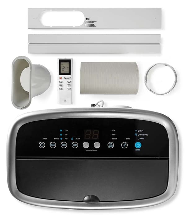 Portable Air Conditioner Nedis SmartLife white