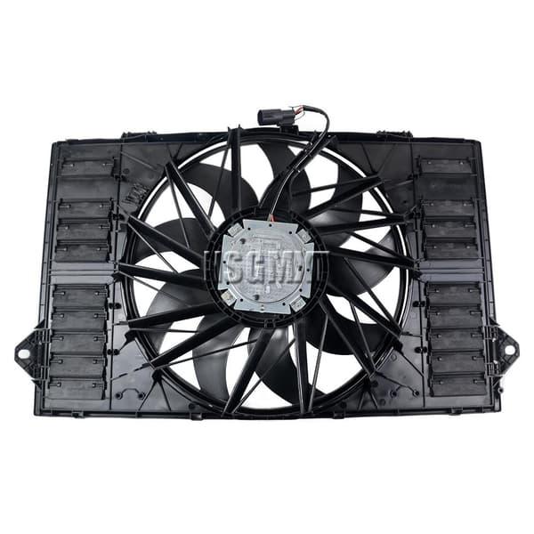 Radiator Kølevifte Samling, Passer til Porsche 2009-2016 Modeller, OEM Specifikationer, Motor Kompatibilitet: 3.0L, 3.6L, 4.8L