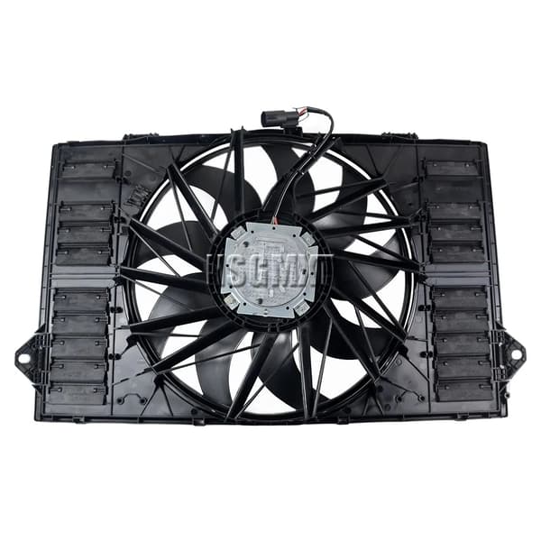 Radiator Kølevifte Samling, Passer til Porsche 2009-2016 Modeller, OEM Specifikationer, Motor Kompatibilitet: 3.0L, 3.6L, 4.8L