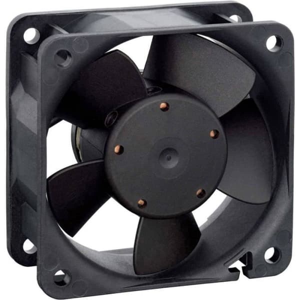 EBM Papst Axialfläkt 612 N-2 GML-096 9292206096 12 V-DC 23 m³-h (L x B x H) 60 x 60 x 25 mm 1 st.
