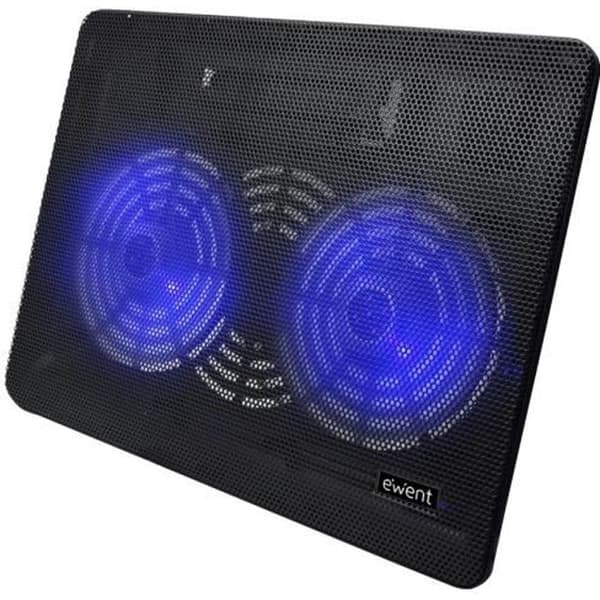 Ewent EW1256 125mm Laptop Fläkt Svart Svart