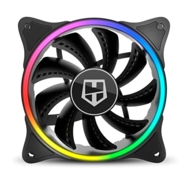 NOX XTREME PRODUKTER Nox X-FAN - ARGB HALO RING FAN FAN - NXHUMMERXFAN Svart