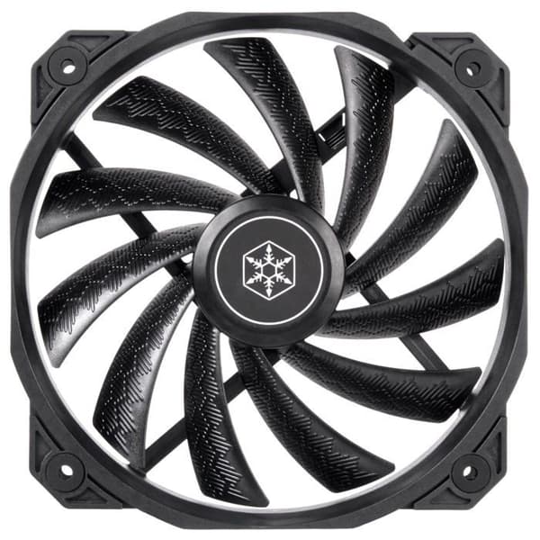 SilverStone Shark Force Fan, 160mm - svart