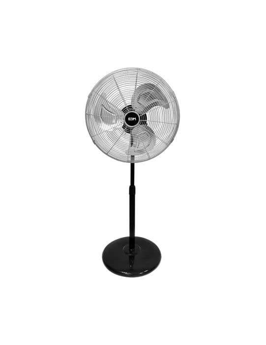 Fläkt - Edm - På piedestal - 80W - Ø50cm - 3 hastigheter - Flödeshastighet 4800 m³/h