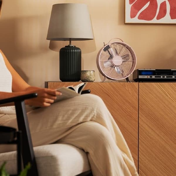Cecotec Bordsfläkt EnergySilence 400 RetroDesk Pink