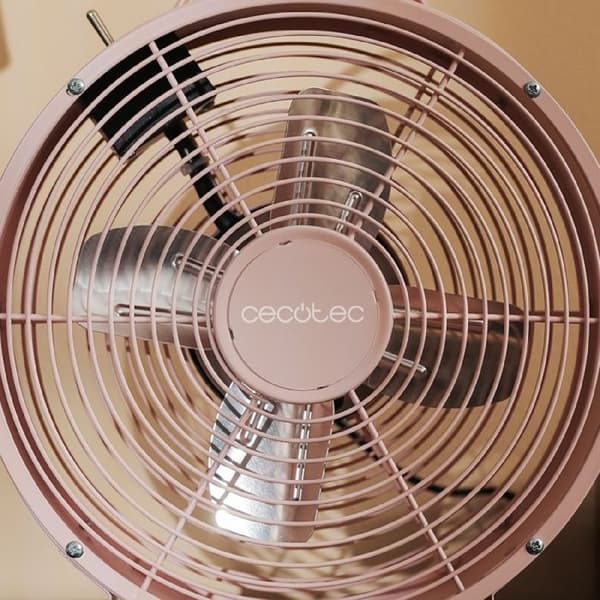 Cecotec Bordsfläkt EnergySilence 400 RetroDesk Pink