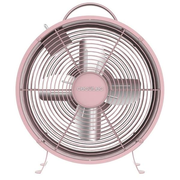 Cecotec Bordsfläkt EnergySilence 400 RetroDesk Pink