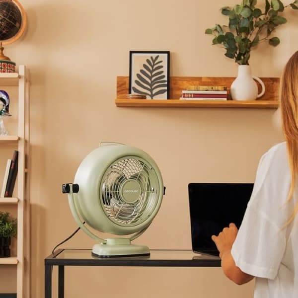 Cecotec Bordsfläkt EnergySilence 800 RetroDesk Grön