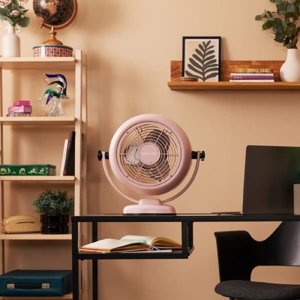 Cecotec Bordsfläkt EnergySilence 800 RetroDesk Rosa