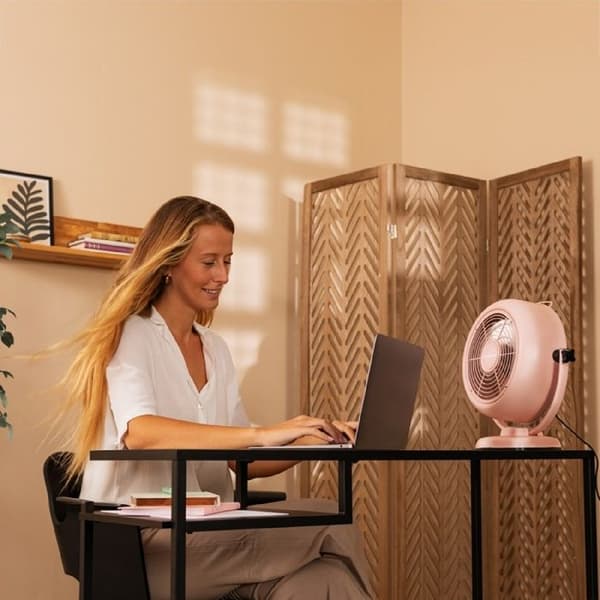 Cecotec Bordsfläkt EnergySilence 800 RetroDesk Rosa