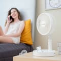 Miniatyrbild 4 av 6: Ventilator - InnovaGoods - Fandle - Uppladdningsbar - Fällbar - 4 hastigheter