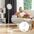 Miniatyrbild 1 av 6: Ventilator - InnovaGoods - Fandle - Uppladdningsbar - Fällbar - 4 hastigheter
