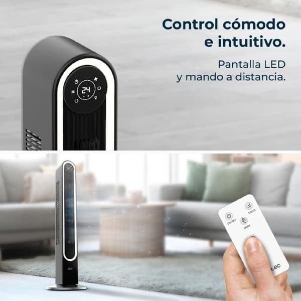 Cecotec Säkerhetsfläkt Kolonn EnergySilence 9090 Skyline Smart Light
