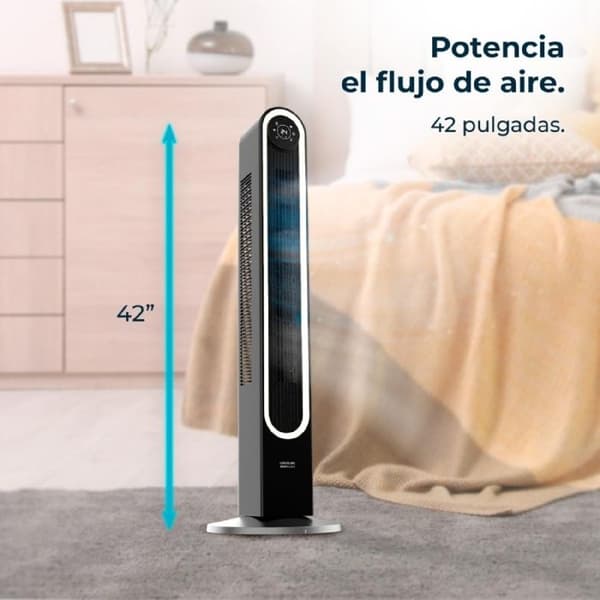 Cecotec Säkerhetsfläkt Kolonn EnergySilence 9090 Skyline Smart Light
