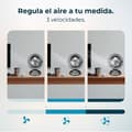 Miniatyrbild 3 av 5: Cecotec Bordfläkt EnergySilence 1000 RetroDesk Wood