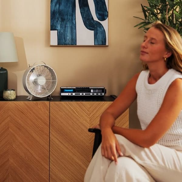 Cecotec Bordsfläkt EnergySilence 400 RetroDesk Beige
