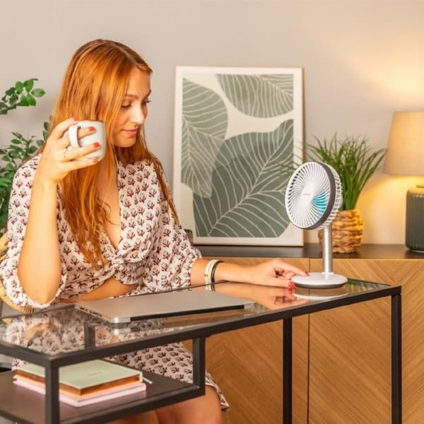 Cecotec Bordsfläkt utan sladd EnergySilence 4000 Portabel Bordsfläkt