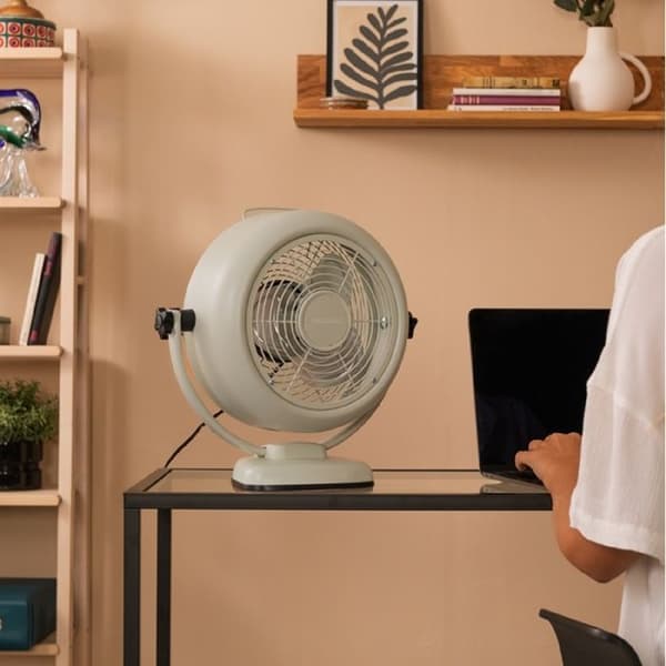 Cecotec Bordsfläkt EnergySilence 800 RetroDesk Beige
