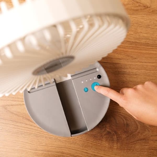 Cecotec teleskopisk fläkt EnergySilence 800 FoldAir bärbar kontroll