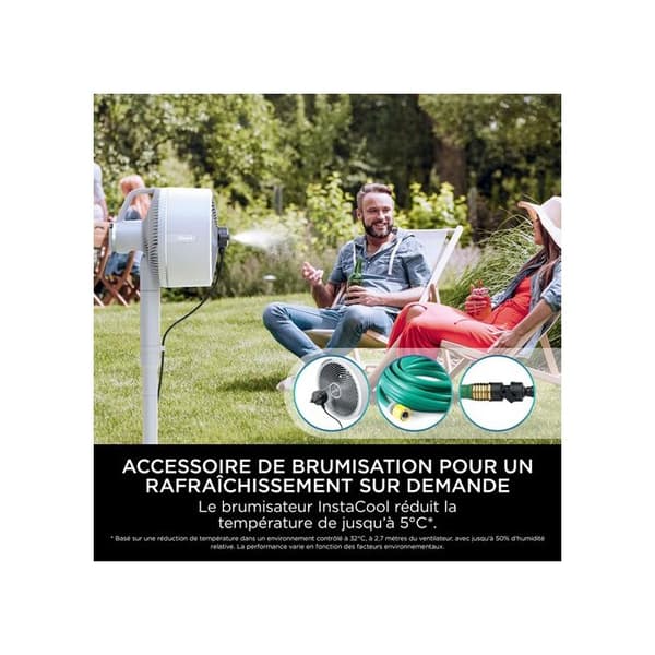 Fläkt - Shark - FlexBreeze - Ultrarapid - Med eller utan sladd - 5 hastigheter
