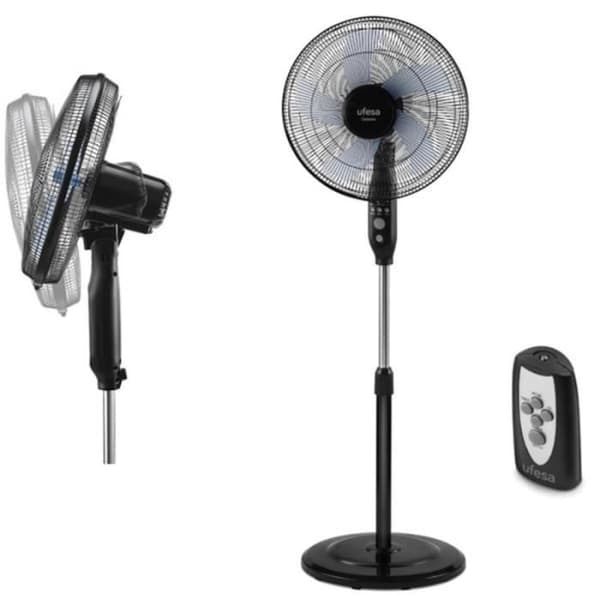 Stående Fläkt - UFESA - DAKOTA - Svart - 50 W - Elektrisk