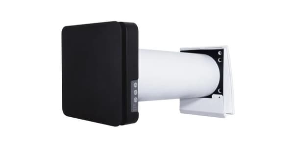 Duka One Pro 50 S Black Edition - Vifte med varmegjenvinning - 160 mm.