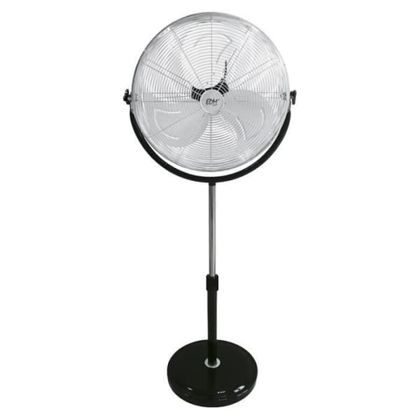 Piedestalfläkt - EDM - 33939 - 120W - 50cm - Svart