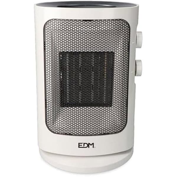 Vertikal värmare - EDM - 1000-1500 W - Oscillerande - Grå - Flerfärgad