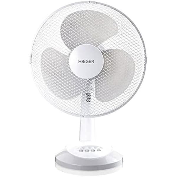 Bordsfläkt - HAEGER - FA012008A - 30 cm - 50 W - 3 hastigheter