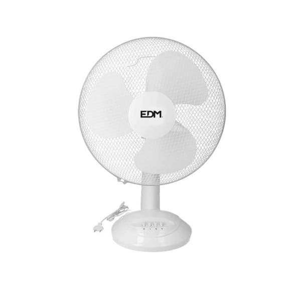 EDM 45W bordsfläkt - 40cm - Vit 33964
