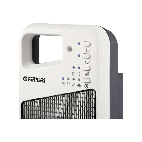 Fläkt/värme - G3 Ferrari - G60004 - 2000 W - 2 hastigheter - Grå