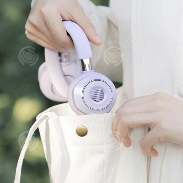 INN® Halsfläkt sommar utomhus portabel usb laddningsfläkt sport student mini lazy fläkt