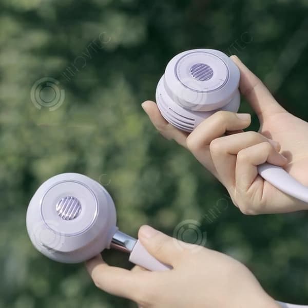 INN® Halsfläkt sommar utomhus portabel usb laddningsfläkt sport student mini lazy fläkt