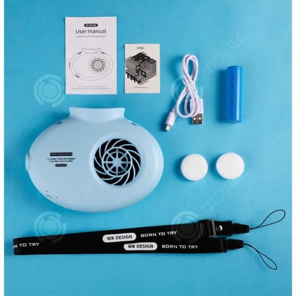 INN® Small Lazy Mini Portable Outdoor Fashion Fläkt USB-laddning Handhållen kylfläkt