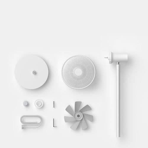XIAOMI SMARTMI 2S TRÅDLÖS GOLVFLÄKT, 2800 MAH UPPLDDNINGSBAR LITIUM-JON BATTERI APP KOMPATIBEL
