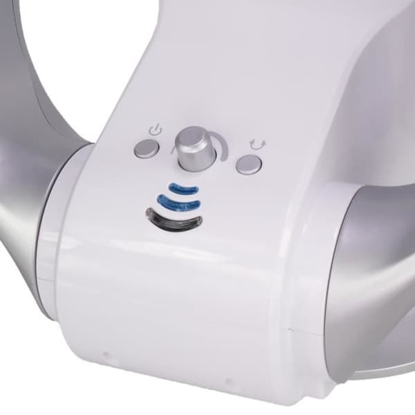 Korona 81008 Fläkt utan blad | Vägg- och bordsfläkt | Väggmontering | 26 watt | Timer | Avlägsen